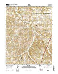 Beach Missouri Current topographic map, 1:24000 scale, 7.5 X 7.5 Minute, Year 2015