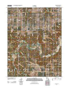 Beaman Missouri Historical topographic map, 1:24000 scale, 7.5 X 7.5 Minute, Year 2011