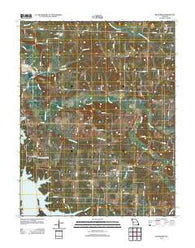 Bearcreek Missouri Historical topographic map, 1:24000 scale, 7.5 X 7.5 Minute, Year 2011