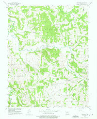 Bearcreek Missouri Historical topographic map, 1:24000 scale, 7.5 X 7.5 Minute, Year 1956