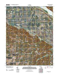 Belgique Missouri Historical topographic map, 1:24000 scale, 7.5 X 7.5 Minute, Year 2012