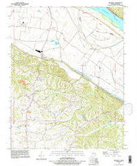 Belgique Missouri Historical topographic map, 1:24000 scale, 7.5 X 7.5 Minute, Year 1993