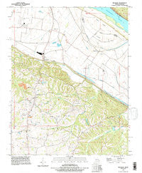 Belgique Missouri Historical topographic map, 1:24000 scale, 7.5 X 7.5 Minute, Year 1993
