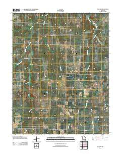 Bellamy Missouri Historical topographic map, 1:24000 scale, 7.5 X 7.5 Minute, Year 2011