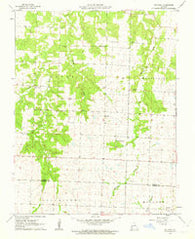 Bellamy Missouri Historical topographic map, 1:24000 scale, 7.5 X 7.5 Minute, Year 1962