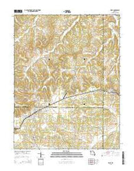 Belle Missouri Current topographic map, 1:24000 scale, 7.5 X 7.5 Minute, Year 2015