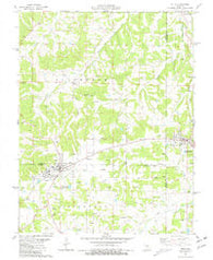 Belle Missouri Historical topographic map, 1:24000 scale, 7.5 X 7.5 Minute, Year 1981