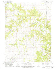 Bellflower North Missouri Historical topographic map, 1:24000 scale, 7.5 X 7.5 Minute, Year 1973