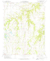 Bellflower South Missouri Historical topographic map, 1:24000 scale, 7.5 X 7.5 Minute, Year 1973