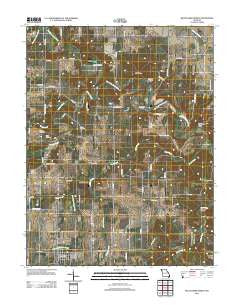Bellflower North Missouri Historical topographic map, 1:24000 scale, 7.5 X 7.5 Minute, Year 2012