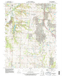 Belton Missouri Historical topographic map, 1:24000 scale, 7.5 X 7.5 Minute, Year 1991