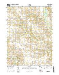 Benjamin Missouri Current topographic map, 1:24000 scale, 7.5 X 7.5 Minute, Year 2015