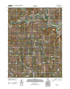 Berlin Missouri Historical topographic map, 1:24000 scale, 7.5 X 7.5 Minute, Year 2011