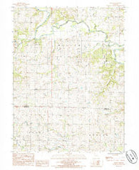 Berlin Missouri Historical topographic map, 1:24000 scale, 7.5 X 7.5 Minute, Year 1985