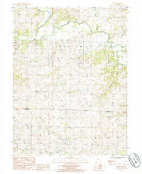 Berlin Missouri Historical topographic map, 1:24000 scale, 7.5 X 7.5 Minute, Year 1985