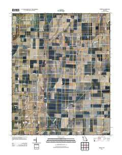 Bernie Missouri Historical topographic map, 1:24000 scale, 7.5 X 7.5 Minute, Year 2012