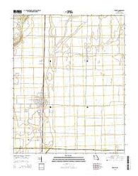 Bernie Missouri Current topographic map, 1:24000 scale, 7.5 X 7.5 Minute, Year 2015