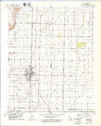 Bernie Missouri Historical topographic map, 1:24000 scale, 7.5 X 7.5 Minute, Year 1978
