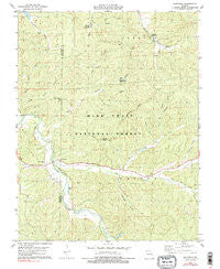 Berryman Missouri Historical topographic map, 1:24000 scale, 7.5 X 7.5 Minute, Year 1978