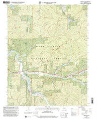 Berryman Missouri Historical topographic map, 1:24000 scale, 7.5 X 7.5 Minute, Year 1999