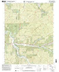 Berryman Missouri Historical topographic map, 1:24000 scale, 7.5 X 7.5 Minute, Year 1999