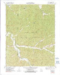 Berryman Missouri Historical topographic map, 1:24000 scale, 7.5 X 7.5 Minute, Year 1978