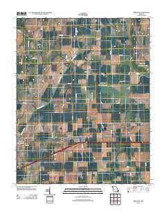 Bertrand Missouri Historical topographic map, 1:24000 scale, 7.5 X 7.5 Minute, Year 2012