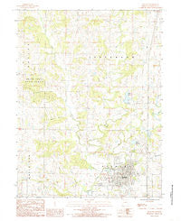 Bethany Missouri Historical topographic map, 1:24000 scale, 7.5 X 7.5 Minute, Year 1984