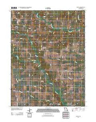 Bethel Missouri Historical topographic map, 1:24000 scale, 7.5 X 7.5 Minute, Year 2012