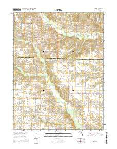 Bethel Missouri Current topographic map, 1:24000 scale, 7.5 X 7.5 Minute, Year 2014