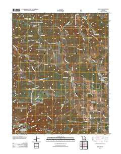 Beulah Missouri Historical topographic map, 1:24000 scale, 7.5 X 7.5 Minute, Year 2011