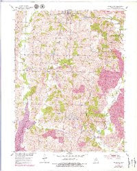Bevier South Missouri Historical topographic map, 1:24000 scale, 7.5 X 7.5 Minute, Year 1953