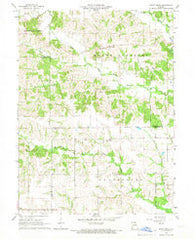 Bible Grove Missouri Historical topographic map, 1:24000 scale, 7.5 X 7.5 Minute, Year 1966