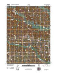 Bible Grove Missouri Historical topographic map, 1:24000 scale, 7.5 X 7.5 Minute, Year 2012