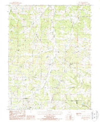 Big Bend Missouri Historical topographic map, 1:24000 scale, 7.5 X 7.5 Minute, Year 1987