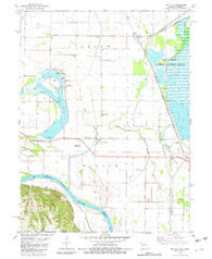 Big Lake Missouri Historical topographic map, 1:24000 scale, 7.5 X 7.5 Minute, Year 1981