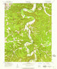 Big Piney Missouri Historical topographic map, 1:24000 scale, 7.5 X 7.5 Minute, Year 1954
