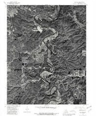 Big Piney Missouri Historical topographic map, 1:24000 scale, 7.5 X 7.5 Minute, Year 1976