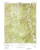 Big Piney Missouri Historical topographic map, 1:62500 scale, 15 X 15 Minute, Year 1954
