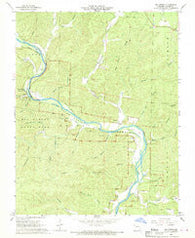 Big Spring Missouri Historical topographic map, 1:24000 scale, 7.5 X 7.5 Minute, Year 1968