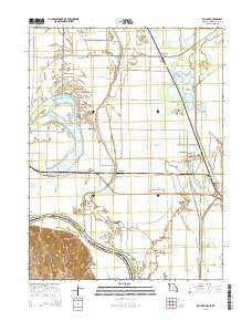 Big Lake Missouri Current topographic map, 1:24000 scale, 7.5 X 7.5 Minute, Year 2015