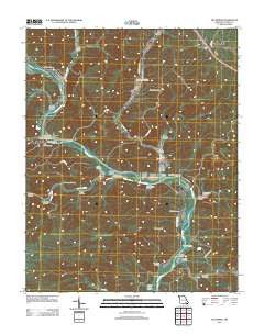 Big Spring Missouri Historical topographic map, 1:24000 scale, 7.5 X 7.5 Minute, Year 2011