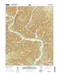 Big Spring Missouri Current topographic map, 1:24000 scale, 7.5 X 7.5 Minute, Year 2015