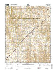 Billings Missouri Current topographic map, 1:24000 scale, 7.5 X 7.5 Minute, Year 2015