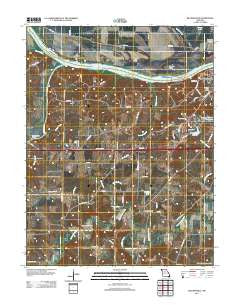 Billingsville Missouri Historical topographic map, 1:24000 scale, 7.5 X 7.5 Minute, Year 2011
