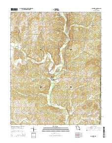 Billmore Missouri Current topographic map, 1:24000 scale, 7.5 X 7.5 Minute, Year 2015
