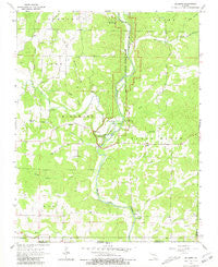 Billmore Missouri Historical topographic map, 1:24000 scale, 7.5 X 7.5 Minute, Year 1966