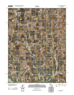 Blackburn Missouri Historical topographic map, 1:24000 scale, 7.5 X 7.5 Minute, Year 2012