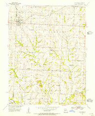 Blackburn Missouri Historical topographic map, 1:24000 scale, 7.5 X 7.5 Minute, Year 1953