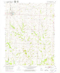 Blackburn Missouri Historical topographic map, 1:24000 scale, 7.5 X 7.5 Minute, Year 1953